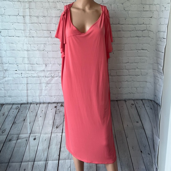 George Simonton Dresses & Skirts - George Simonton Pink Long Dress size XL